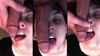 Czech amateur blowjob and fucking POV in public