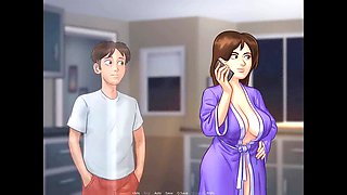 Summertime saga brings the hottest episode with sexy stepmoms and stepsiblings