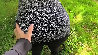 Outdoor BDSM Spanking - Public Ass Whipping & Domination Session