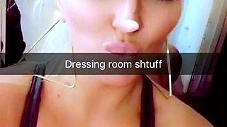 Great Big Boobs On Masturbating Redhead