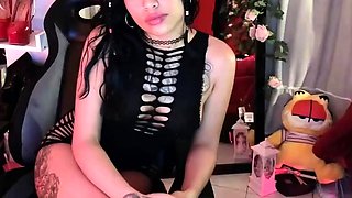 Hottest brunette solo webcam masturbation 2