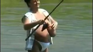 Sabrina,fishing-n-swimmin  ft. Sabrina Meloni: Big Tits, Babe  Brunette Porn