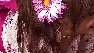 Japan skinny teens filmed in threesome with step brother