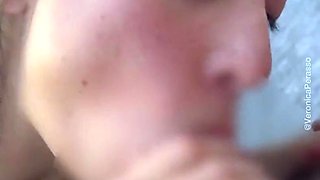 Veronica Perasso Gives Wet Blowjob