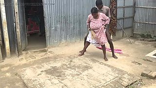 My Indian Bhabhi's Huge Ass Gets Fucked Outside - Homemade Desi Sex