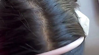 A Student in College Uniform Gets Fucked by a Big Erect Cock