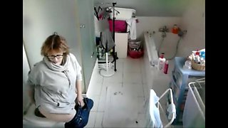 My sister in law in the toilet