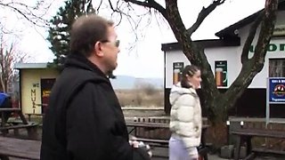 Captivating cathy enjoys each second