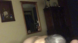 Squirting Granny Sucks Cock B4 Cowgirl! Maxxximummilf