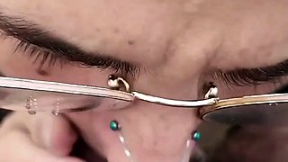 blowjob to the guy at the pool in Marseille - Voyeur POV