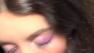 Risky Anal Sex in a Nightclub Toilet - Stranger Girl Gives It in the Ass