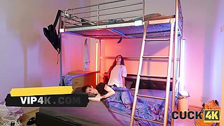 Cuck 4K featuring Nicole Black's from behind action