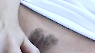 Solo Sex in the Meadow - Hairy MILF Masturbation