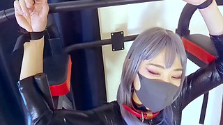 Bdsm slave, slave girl, catsuit