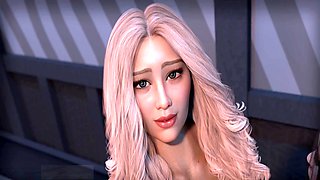 3D pregnant ladies in action featuring Misskitty2k