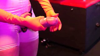 Huge Tits Pegging with Massive Cumshot - Scarlett Jandersen