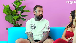 Amalia Davis And Lena The Plug Having a Threeway At