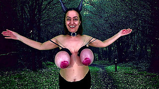 Tit Milking and Whipping Lipstick Areola