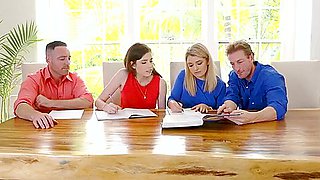 Abby Adams & Grae Stoke - Stepdads Divide The Stepdaughter Swap Equation