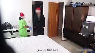 Big Tits Latina Maid Fucked Hard by BBC Part 1