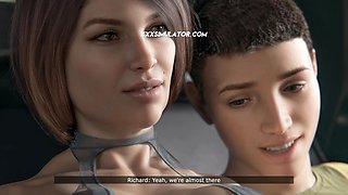 Stepmom Gets Fucked By Her Stepson In The Theater While Husband Is Taking A Nap Nearby