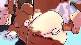 Anal orgies of celebrity toons