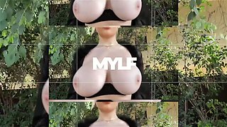 My first ever lezzie practice feat. Armani Black & renee rose - mylf seduces innocent girl