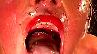 Blonde Tit Slut in MMF DP with Two Monster Cocks