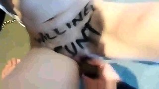 Fenna subjected to rough BDSM trainings