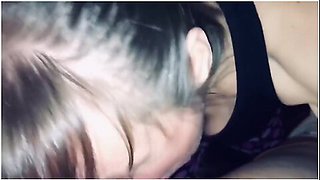 Friends Stepmom Sucking My Cock And Making Happy Noises When I Cum In Her Mouth. Showing Cum And Swallow - No Hands Cum