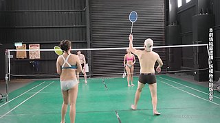Naked Tennis with busty babes - Fetish Asian Japanese Hardcore