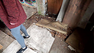 labia pulling and beating breasts