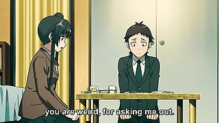 Black-haired Cutie with Good-sized Orbs Enjoys Providing Fellatios