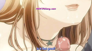 Boobalicious Gym Sluts Oil Up and Ride New Guy Until He Begs for Release - HENTAI UNCENSORED (English Subtitles)