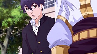 Prince fills up shy boy's anime hole with creamy finish