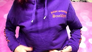 Great Big Boobs On Masturbating Redhead
