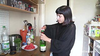 Paulita and Aurora hot lesbian sex