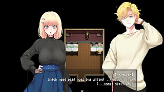 Amelie falls over and over again An endless week in Magic Academy hentai game sex dance ahegao fuck hard dildo