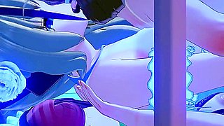 Gunvolts Lola Finds Herself In A Mixed Gangbang After Getting Invited To Smash Bros