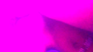 Hot petite Ebony teen creamy pussy getting  blacked by bbc cock couldn't resist fiddling clit when she came out the shower  POV