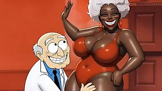 Married Cuckold Loves a Big Black Ass Cartoon