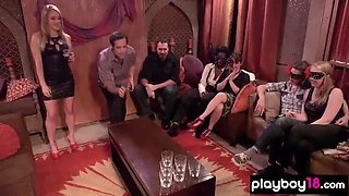 Amateur Interracial Swinger Party with Nasty Kate and BBC Action