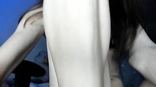 Obese EXGF Close Up Oral Job Sex Cook Jerking Cum Taste