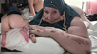 Hijabi Cripple Bum BDSM From Both Angles