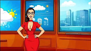 Hot American MILF Cartoon Compilation - Depraved Animated Hentai Sex at Work