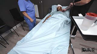 Chloe Copper's Timely Care Sparks Sultry Nurse Fantasy