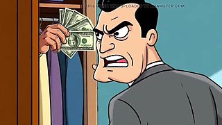 Octopussy Hiding Lover 3D Hentai Cartoon Sex