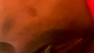 Dildo and pussy close up masturbation